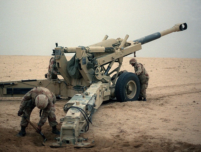 M198 Howitzer tuy đã lạc hậu nhưng vẫn rất đáng gờm trên chiến trường