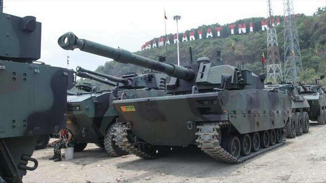 [ẢNH] Indonesia bắt đầu sản xuất hàng loạt xe tăng hạng trung tiên tiến