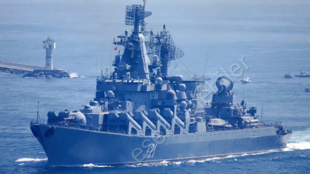 [ẢNH] Tiếc nuối tuần dương hạm cực mạnh của Ukraine trong tình trạng gỉ sét