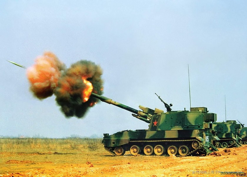 [ẢNH] Pháo tự hành PLZ-05 Trung Quốc có thể đánh bại cả... T-14 Armata Nga?