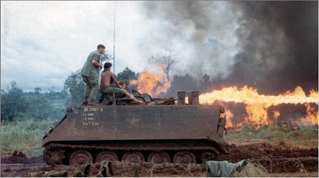 [ẢNH] Xe tăng phun lửa Mỹ từng triển khai tại chiến trường Việt Nam