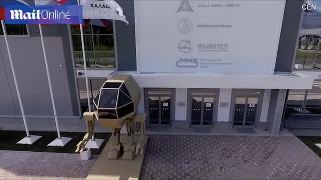 [ẢNH] Chiêm ngưỡng robot sát thủ Nga như vừa bước ra từ trong phim viễn tưởng
