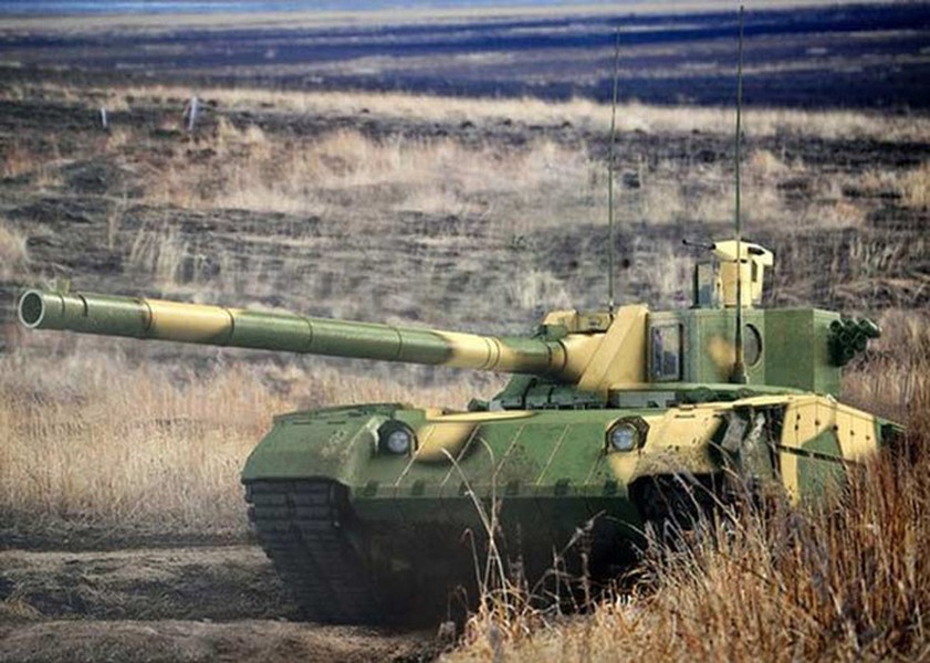 [ẢNH] Trở ngại lớn khiến T-14 Armata khó lòng trang bị pháo 152 mm