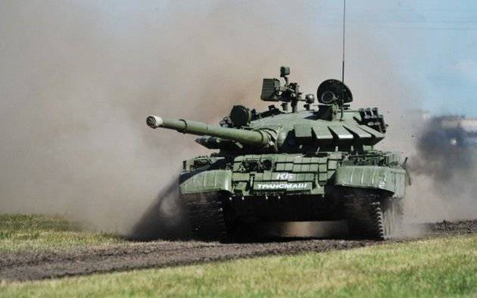 [ẢNH] Nga bất ngờ cung cấp cho Syria phiên bản xe tăng T-62 đặc biệt để đánh Idlib