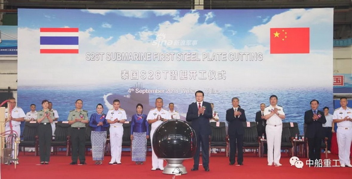 [ẢNH] Trung Quốc khởi đóng tàu ngầm AIP 