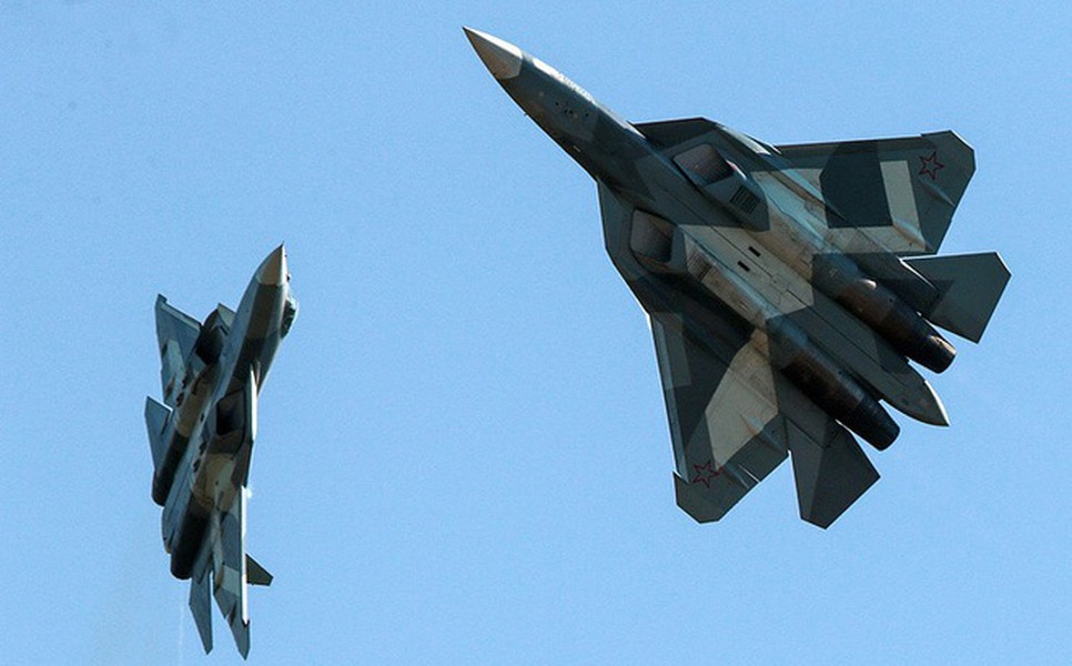 [ẢNH] Nga cấp tốc đưa Su-57 trở lại Syria để đánh chặn F-22 Mỹ?