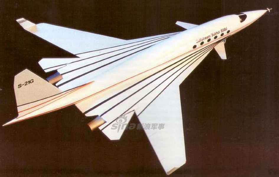 [ẢNH] Nga gây sốc khi dự định biến Tu-160 thành máy bay chở khách siêu âm