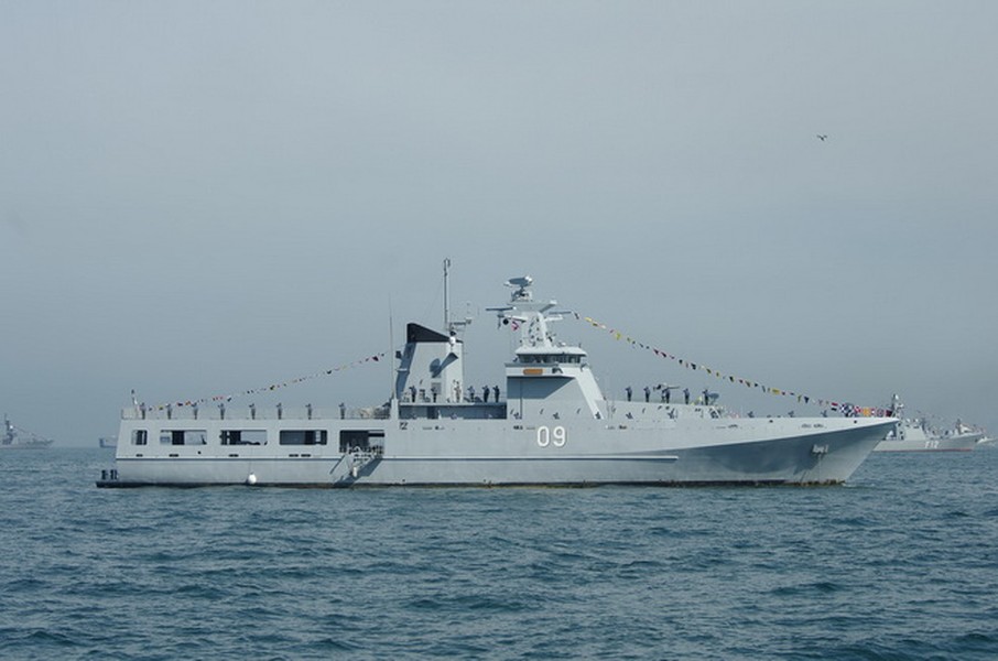 [ẢNH] Khám phá sức mạnh chiến hạm tàng hình Brunei vừa đến thăm Việt Nam