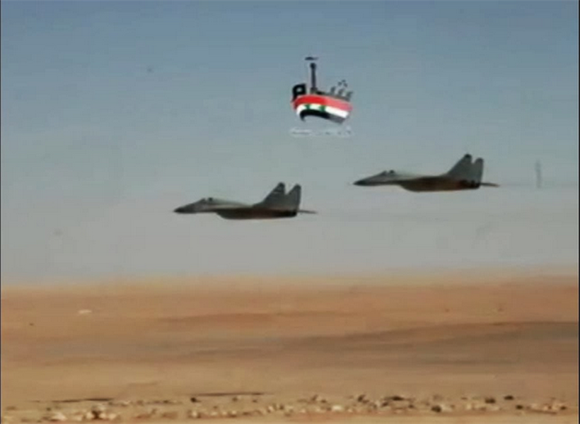 [ẢNH] Chia lửa cùng S-300, Không quân Syria xuất kích đánh chặn tiêm kích Israel?