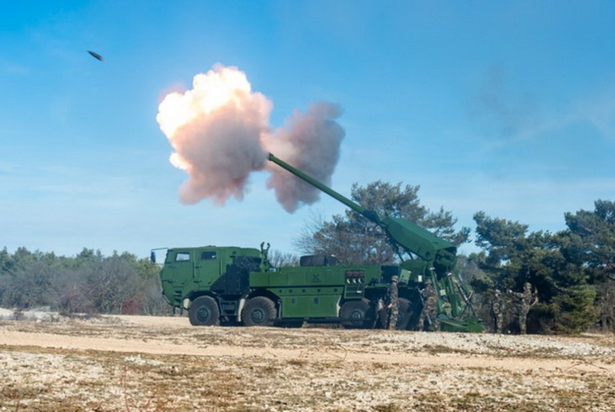 [ẢNH] Pháp chào hàng Việt Nam phiên bản nâng cấp của pháo tự hành Caesar