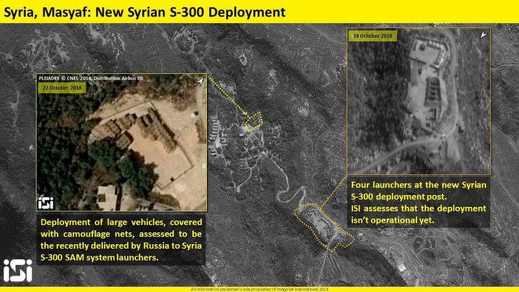 [ẢNH] Phòng không Syria trả giá đắt khi để lộ trận địa S-300 trước vệ tinh Israel?