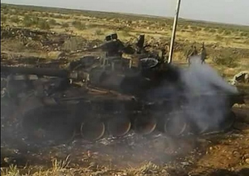 [ẢNH] Leopard 2A4 thực chiến tệ hại tại Syria nhưng... T-72 cũng chẳng khá hơn
