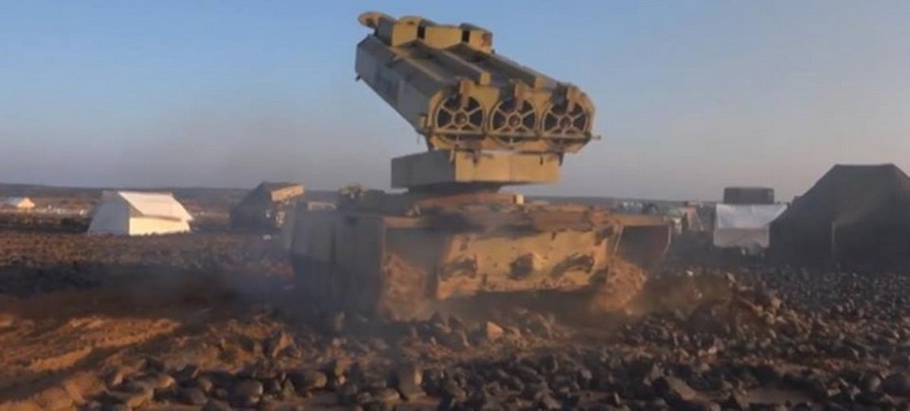 [ẢNH] Quân đội Syria dồn toàn bộ chủng loại pháo phản lực tự chế vào trận al Safa