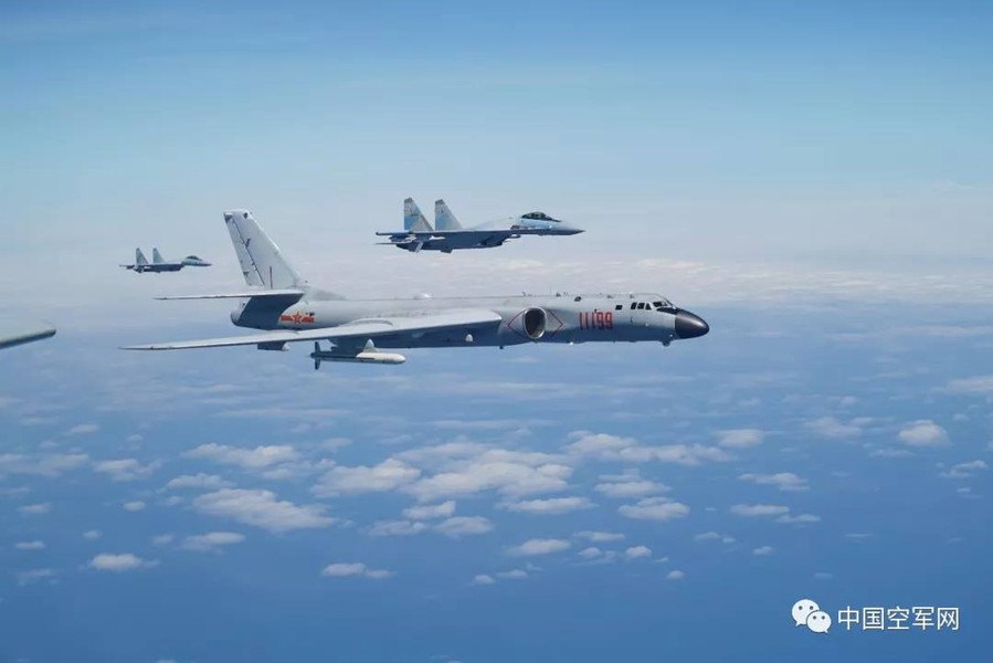 [ẢNH] Trung Quốc để lộ vị trí triển khai tiêm kích Su-35SK tại chiến khu Nam