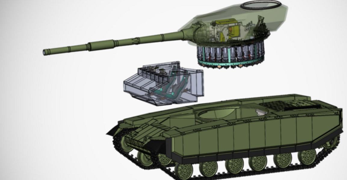 [ẢNH] Ukraine xác nhận đang phát triển xe tăng 