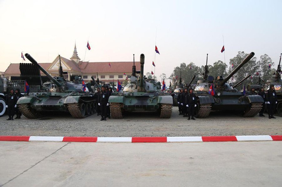 [ẢNH] Quân đội Hoàng gia Campuchia khoe dàn vũ khí hùng hậu và hiện đại