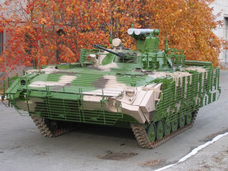 [ẢNH] Nga ra mắt bản nâng cấp cực mạnh của xe chiến đấu bộ binh BMP-3