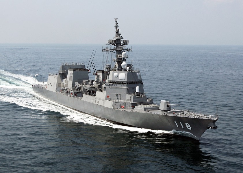 [ẢNH] Nhật Bản hoàn thiện nhóm tác chiến tàu sân bay bằng khu trục hạm cực mạnh