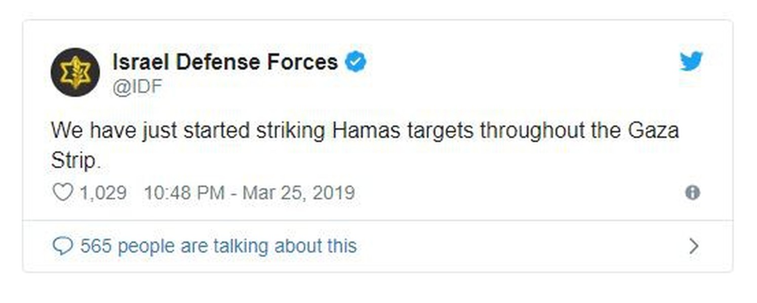 [ẢNH] Israel oanh kích dữ dội Hamas sau khi Tel Aviv lại bị tấn công