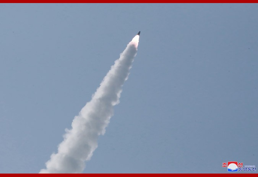 [ẢNH] Tên lửa đạn đạo chiến thuật Triều Tiên vừa bắn thử là bản sao Iskander-M?