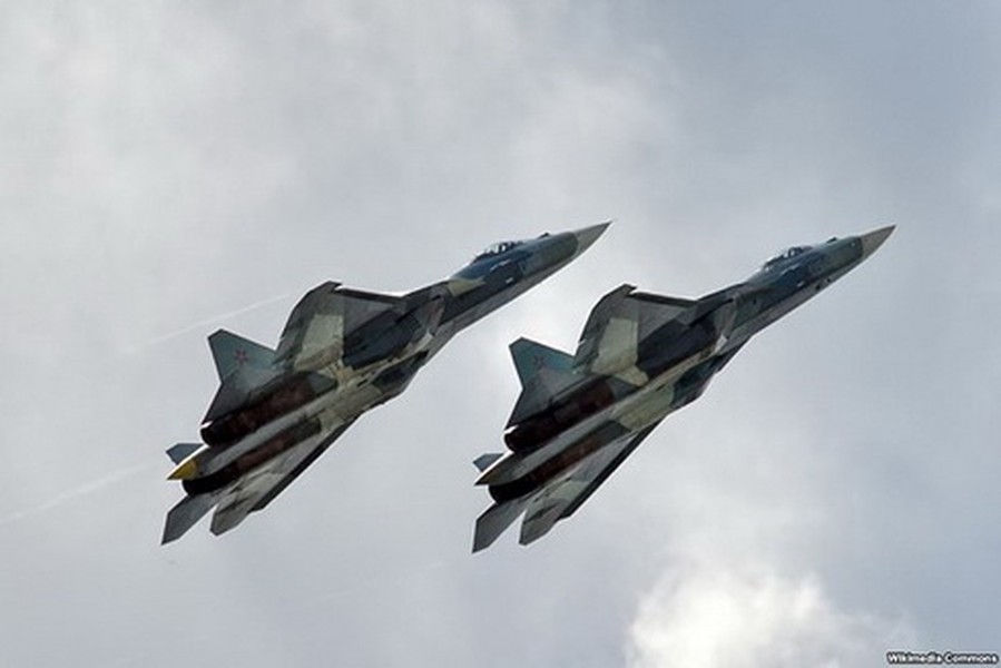 [ẢNH] Trung Quốc nhận định kế hoạch sản xuất 76 Su-57 của Nga là viển vông