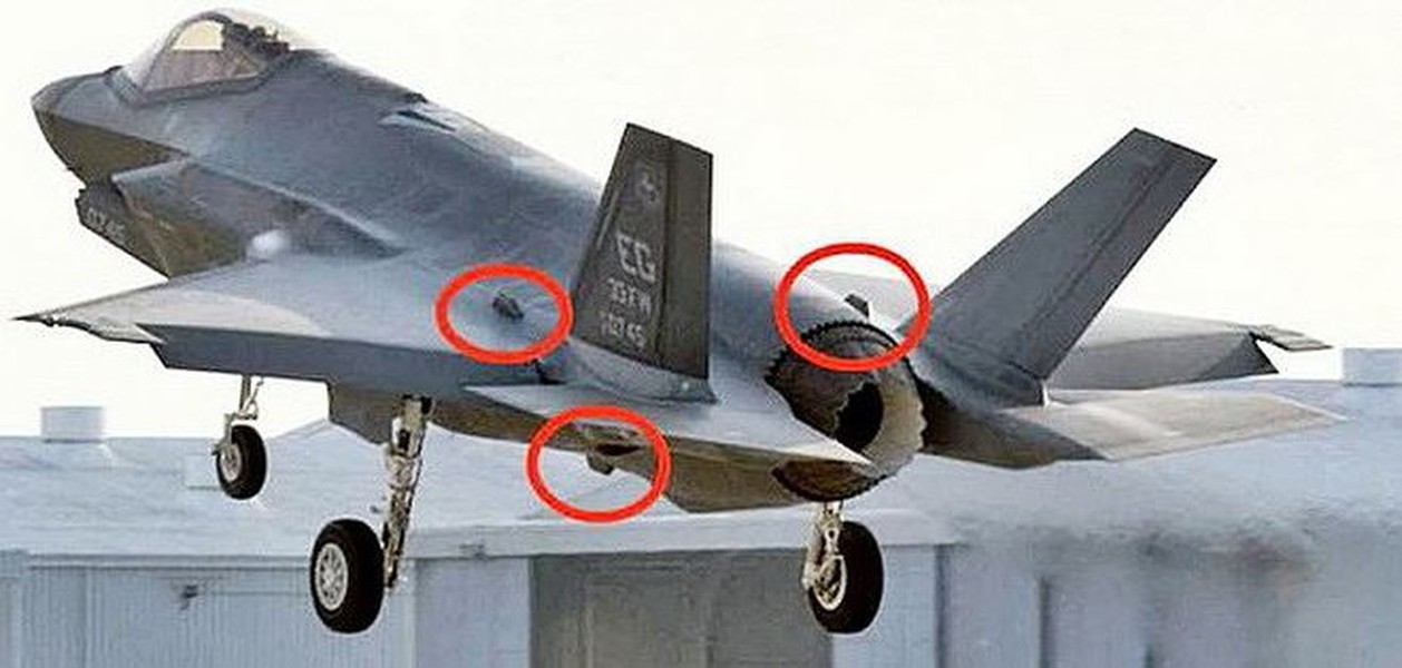 [ẢNH] Tiết lộ chấn động: Tiêm kích tàng hình F-35 vừa bị radar S-400 