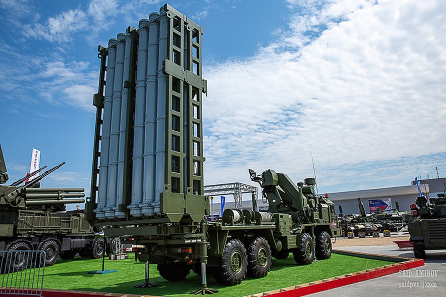 [ẢNH] Dàn tên lửa phòng không Nga trưng bày tại Triển lãm Army 2019