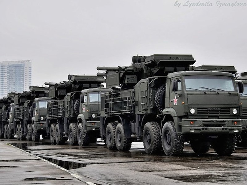 [ẢNH] Pantsir-S1 xuất sắc tiêu diệt hơn 100 mục tiêu tại Crimea