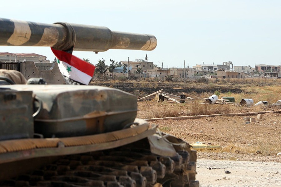 [ẢNH] Phiến quân khủng bố Syria chế tạo pháo tự hành chống tăng có một không hai