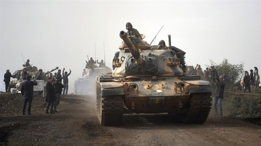 [ẢNH] Thổ Nhĩ Kỳ tuyên bố đưa quân vào Đông Bắc Syria, nguy cơ chiến tranh leo thang