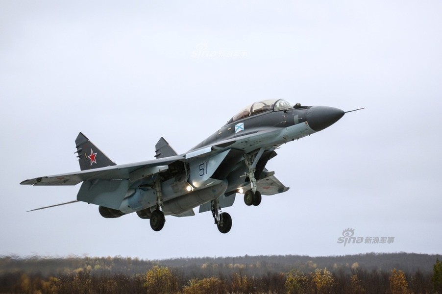[ẢNH] Chuỗi ngày buồn của tiêm kích hạm MiG-29K khi hải quân Nga không còn tàu sân bay