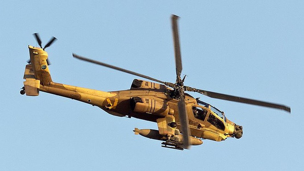 [ẢNH] Trực thăng vũ trang Israel trút hỏa lực dữ dội xuống lực lượng Hezbollah