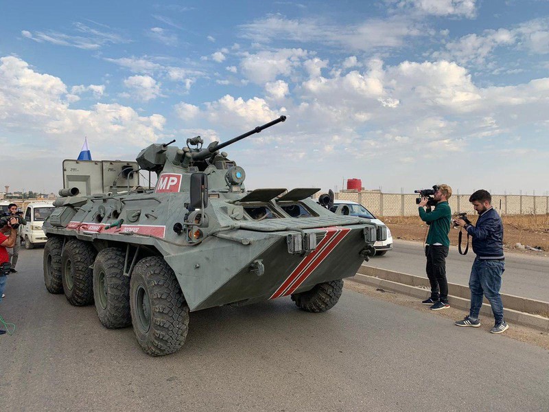 [ẢNH] Nga cấp tốc tăng cường loạt thiết giáp cực mạnh cho quân cảnh tại Syria