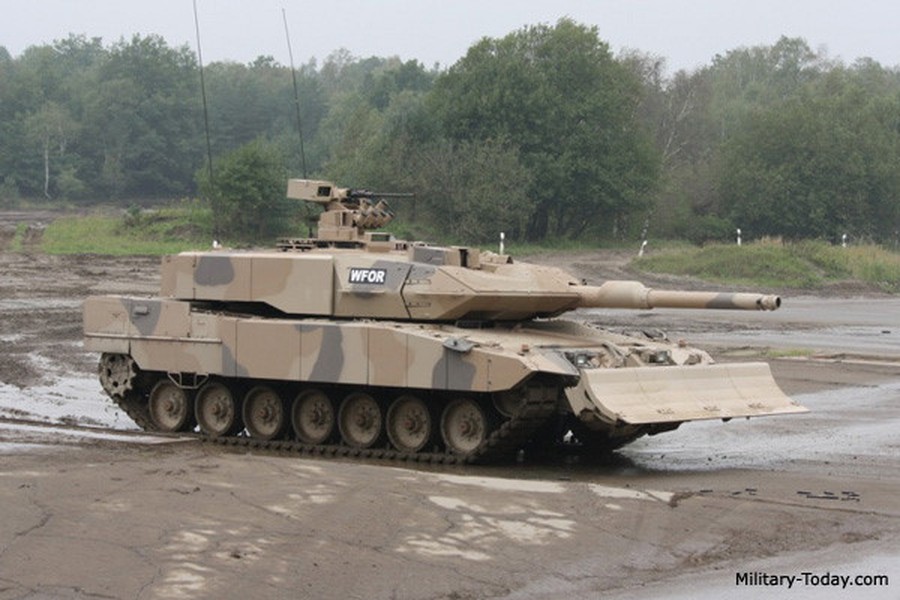 [ẢNH] NATO đón đầu siêu tăng Nga bằng loạt xe tăng Leopard 2A7 nâng cấp