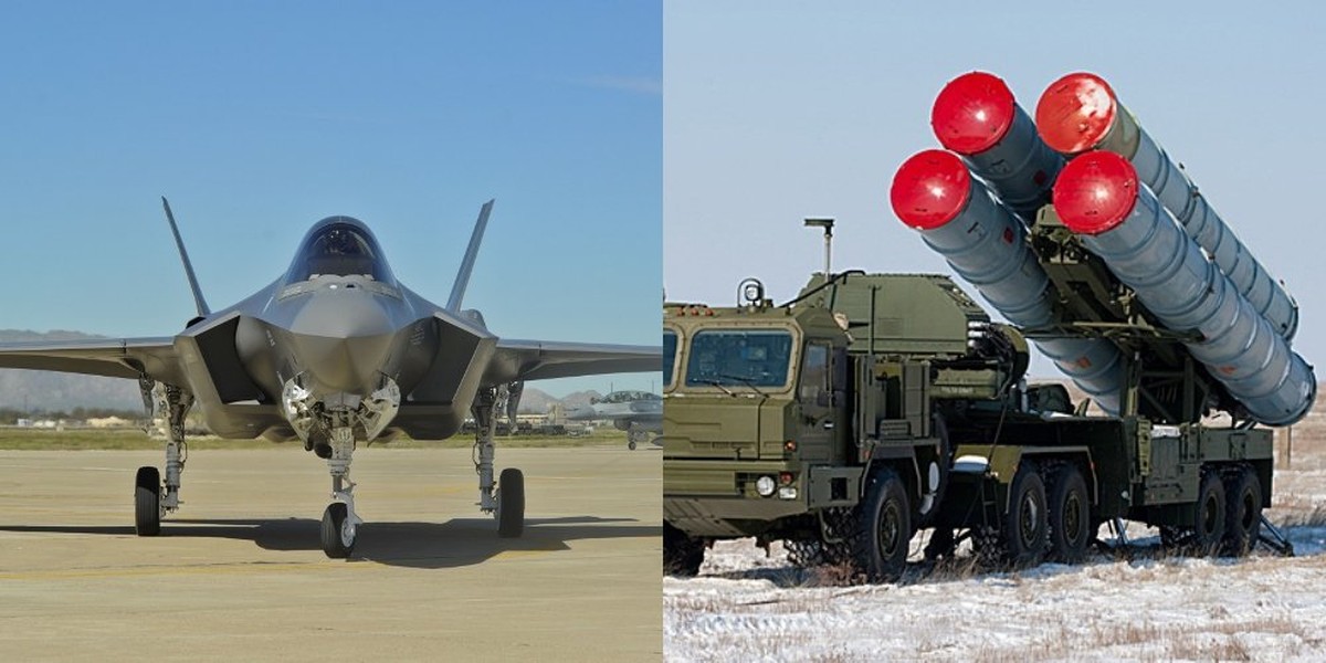 [ẢNH] S-400 Nga chỉ phát hiện được tiêm kích tàng hình F-35 trong vòng có... 36 km?
