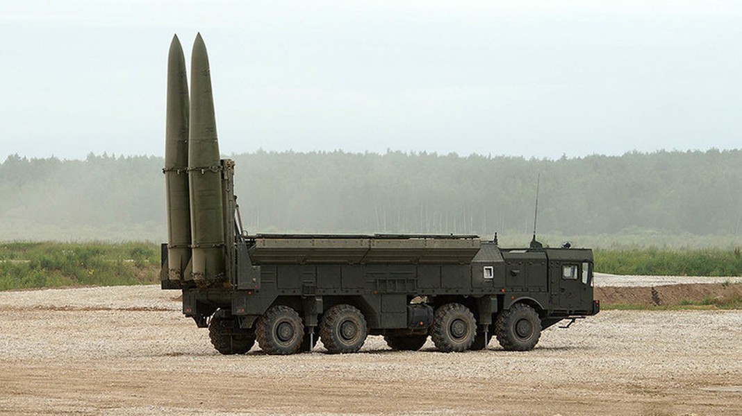 [ẢNH] Tên lửa đạn đạo Iskander-M được xác nhận đã vượt giới hạn Hiệp ước INF