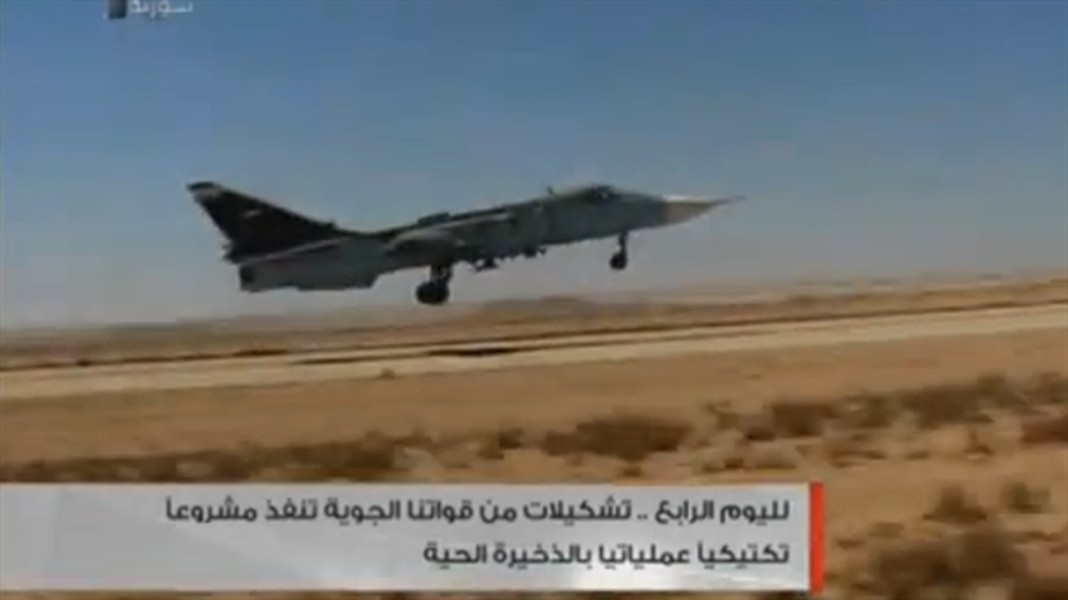 [ẢNH] Không quân Syria thiệt hại nặng sau trận tấn công của tiêm kích của Israel