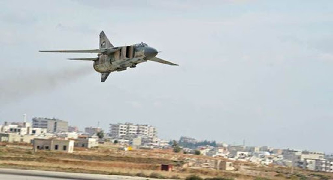 [ẢNH] Không quân Syria oanh kích dữ dội trạm kiểm soát Thổ Nhĩ Kỳ vừa thiết lập tại Idlib