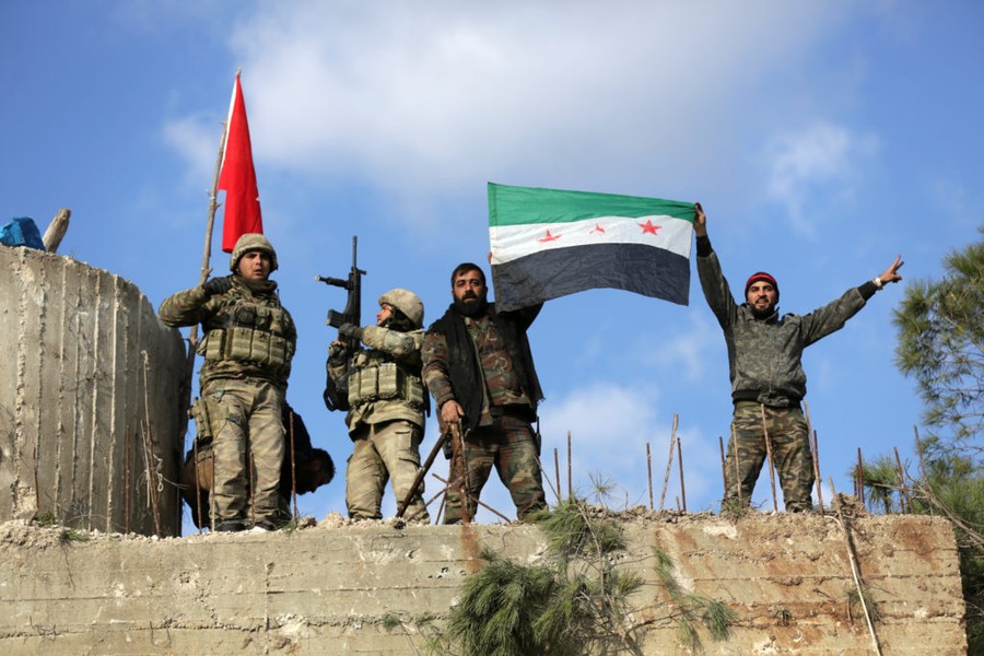 [ẢNH] Căn cứ Thổ Nhĩ Kỳ tại Syria bị hủy diệt sau đòn tấn công của người Kurd?