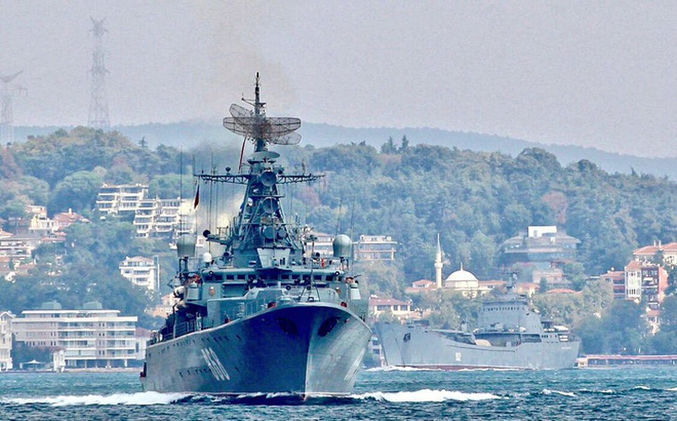 [ẢNH] Hải quân Nga tập trung lực lượng lớn ngoài khơi Syria, sẵn sàng tung đòn hủy diệt