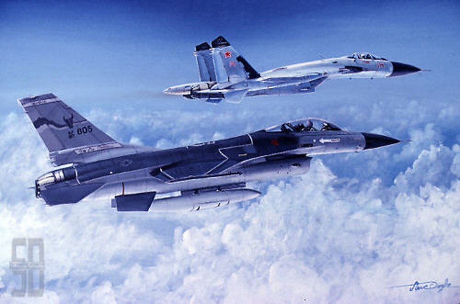 [ẢNH] Báo Trung Quốc: F-16 Mỹ thắng tới... 65 - 0 trước chiến đấu cơ Liên Xô/Nga