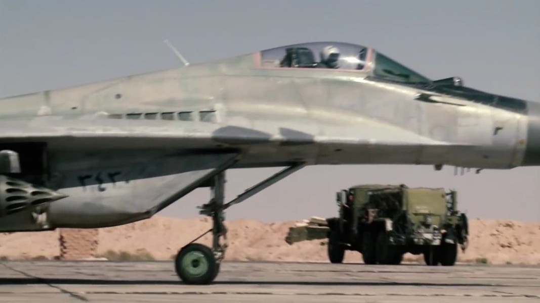 [ẢNH] Mỹ ‘cười nhạt’ khi MiG-29 Syria được nâng cấp, Nga thì nói ‘đừng vội coi thường’