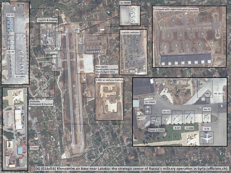 [ẢNH] Vệ tinh Mỹ phát hiện căn cứ không quân bí mật của Nga có quy mô sánh ngang Hmeimim