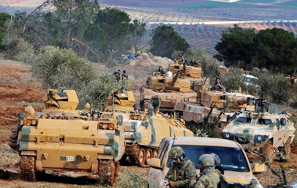 [ẢNH] Đoàn xe Thổ Nhĩ Kỳ lại bị tấn công ở miền Nam Idlib gây thiệt hại nặng