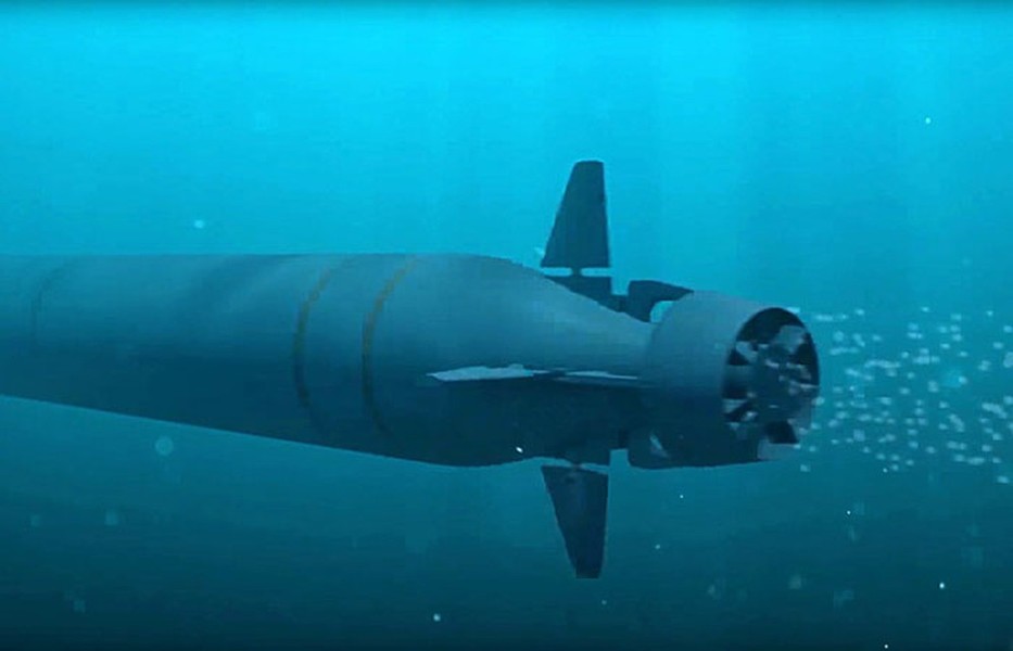[ẢNH] Ngư lôi hạt nhân Poseidon Nga đủ sức hủy diệt cả biên đội tàu sân bay Mỹ?