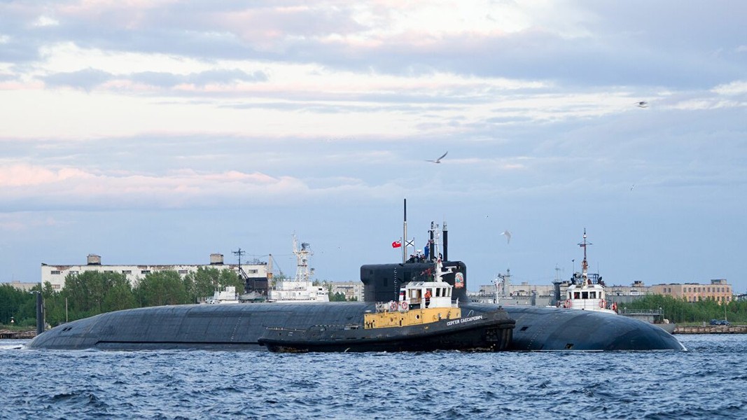 [ẢNH] Hải quân Nga tiếp nhận tàu ngầm hạt nhân có khả năng phá hủy cả một quốc gia