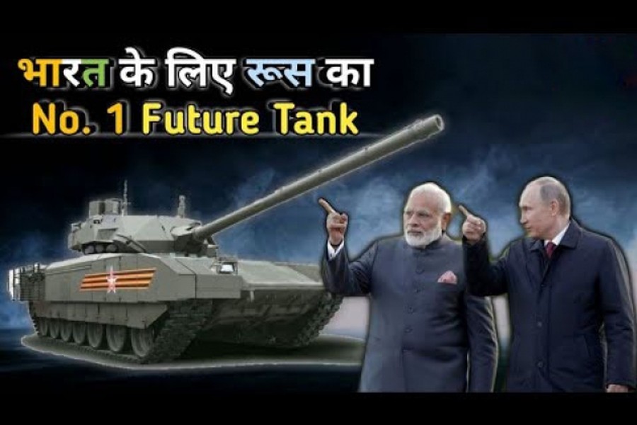 [ẢNH] Ấn Độ sẽ sớm mua lượng lớn siêu tăng T-14 Armata trong tình hình nóng?