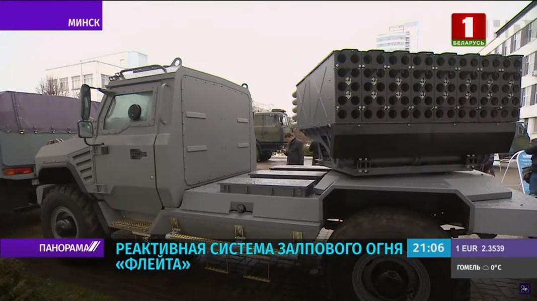 [ẢNH] Sự thật vụ Belarus âm thầm chuyển pháo phản lực Flute cho Ukraine ‘thử lửa’