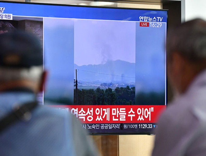 [ẢNH] Căng thẳng leo thang: Triều Tiên phá hủy văn phòng liên lạc với Hàn Quốc, đóng lại cơ hội đối thoại