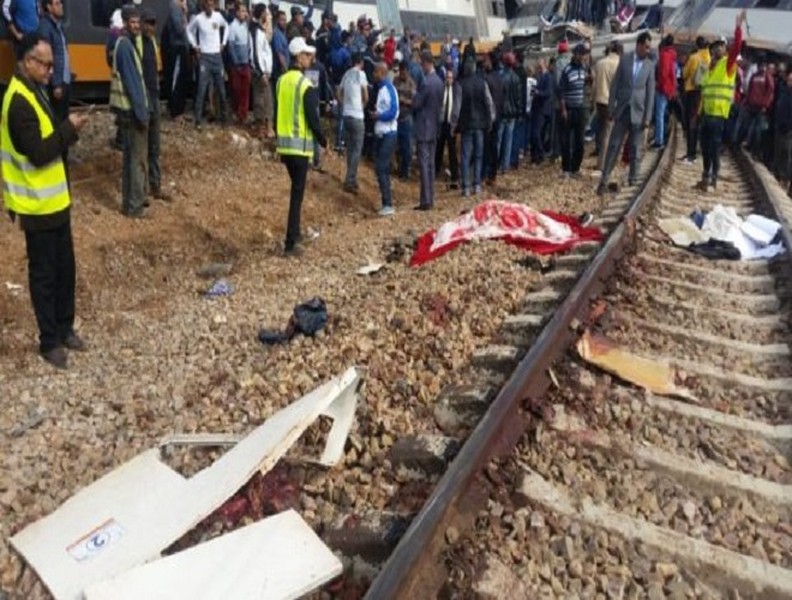 Vụ tai nạn tàu hỏa kinh hoàng khiến hơn 100 người thương vong tại Morocco